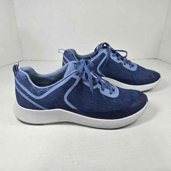 Dansko Sky Blue Mesh Laceup Lightweight Comfort Walking Sneakers Size EU 40 US 9 - Picture 2 of 12